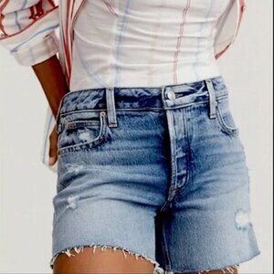 Maurice's Goldie Blue's High Rise Cheeky Shorts with Hidden Button Fly